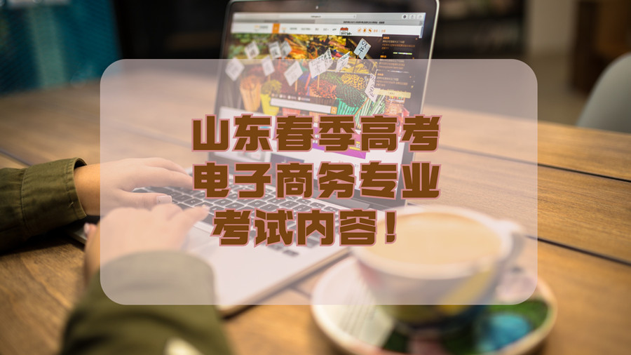 山东春考电子商务专业考试内容