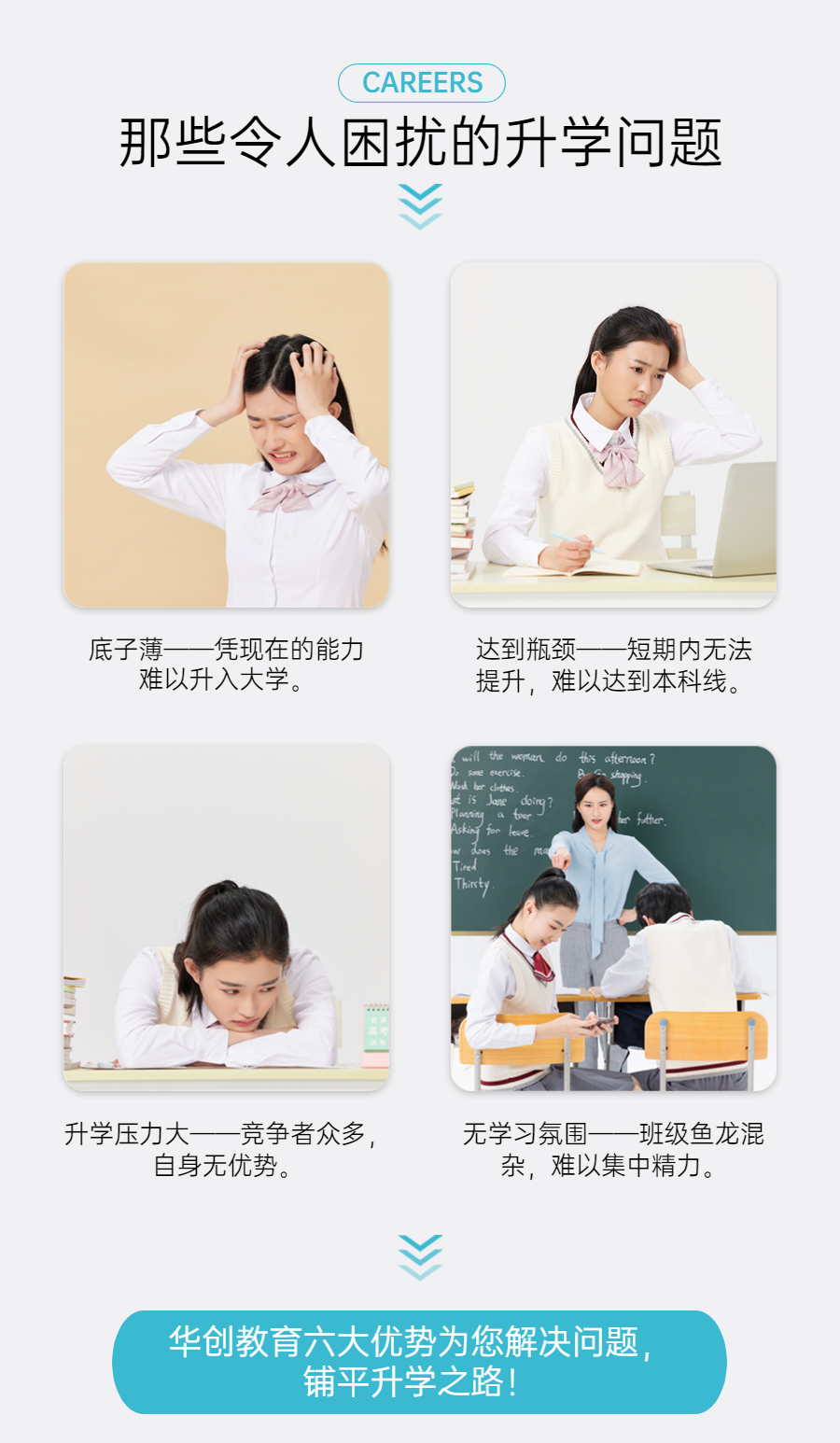 备战春季高考学生面临的困扰