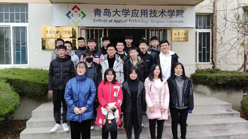 青岛华创春季高考培训学生风采